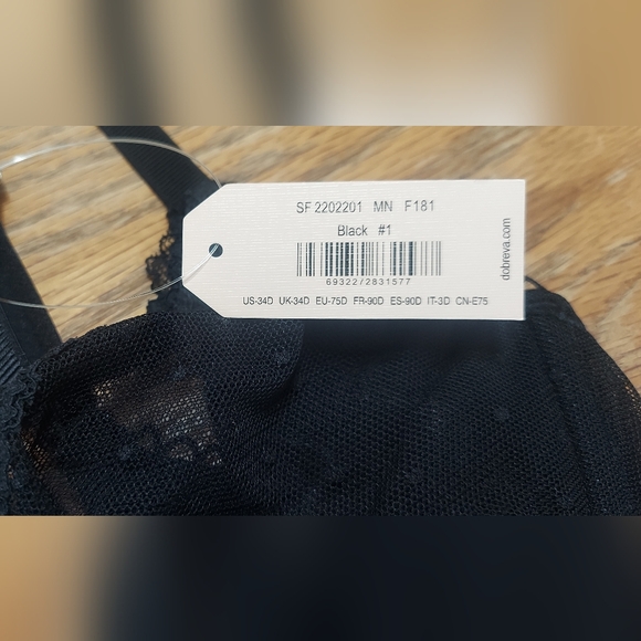 Dobreva see through bra size 34D. B1 - Picture 6 of 6